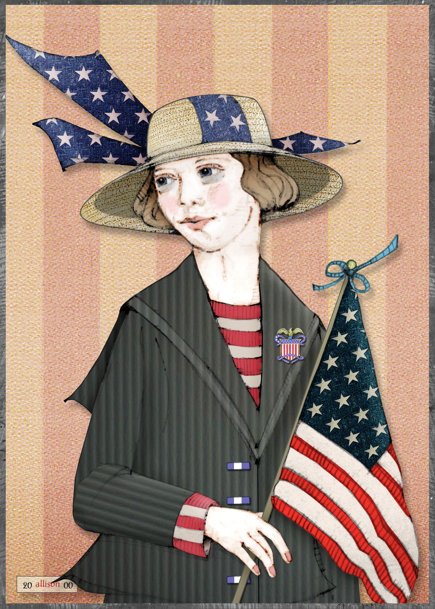 4th of July Woman